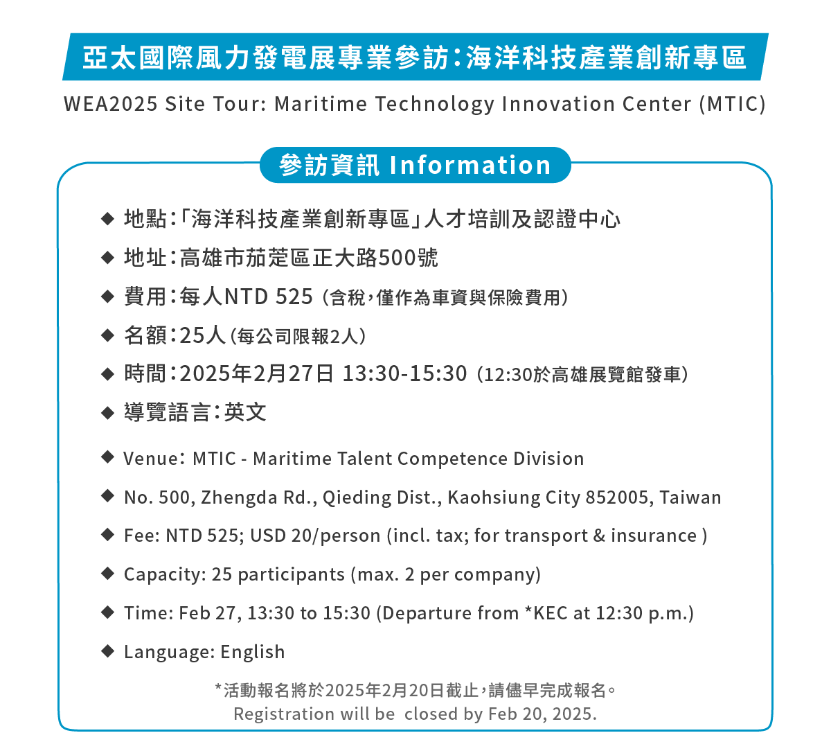 電子票券線上報名系統